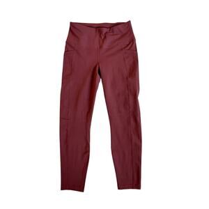 Yogalicious Lux Burnt Red Leggings with Pockets
